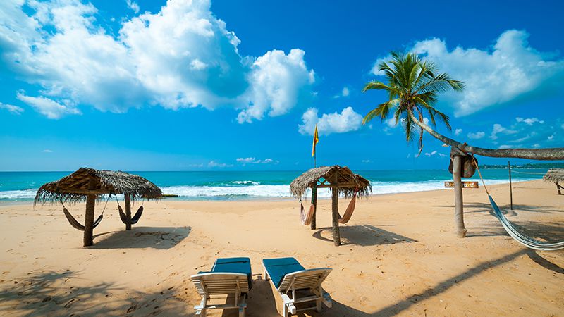 A bright beach on Sri Lanka’s east coast
